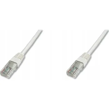 Síťový kabel Patchcord Digitus Utp kat. 5e 1,5 m PVC bílý
