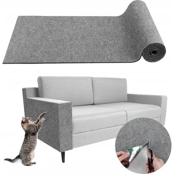SAMOLEPICÍ PODLOŽKA ŠKRABADLO PRO KOČKY ODOLNÁ OCHRANA POHOVKY NÁBYTKU 40x300