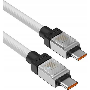 Datový kabel Kabel Baseus USB-C - USB-C 2 m bílý