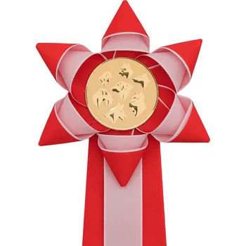 Kokarda dvouřadá HVĚZDA, průměr 13 cm