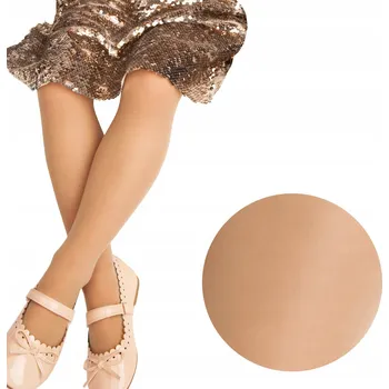 Dívčí oblečení Noviti dětské punčocháče béžové polyamidové, velikost 104