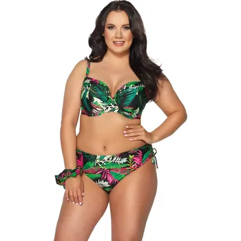 Dámské plavky Plavková podprsenka s plnými košíčky Ava SK 201 TROPICKÝ OSTROV 80B