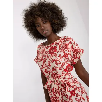 Dámské šaty Dámské šaty LK SK 508932 červené L/XL