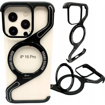 Pouzdro na mobilní telefon Rámeček Xunyiu pro Apple iPhone 16 Pro, černý