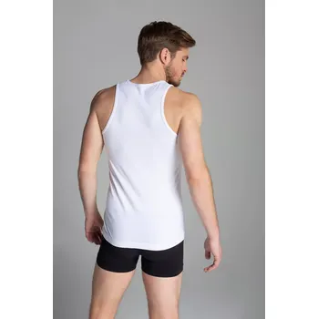 Pánské tílko Koszulka Męska - SEAMLESS COTTON TANK CLASSIC černá L