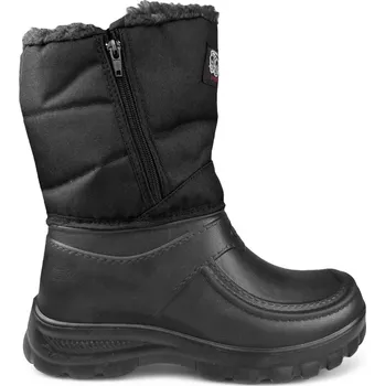 Dámská zimní obuv Zimní boty sněhule holínky zateplené EVA na zip Černé 41