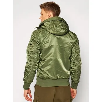 Pánská bunda Alpha Industries Bunda pro přechodné období Ma-1 158104 Zelená Regular Fit L