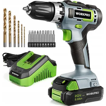 Aku Šroubovák Workpro akumulátorové napájení 20 V B08CTVFJVR