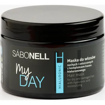 Vlasová regenerace SABONELL Maska na suché a poškozené vlasy, kyselina hyaluronová 300 ml