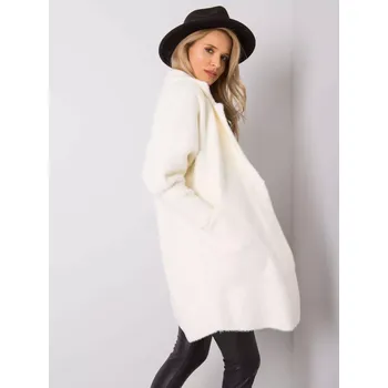 Dámský kabát Kabát MBM PL 1517.00P ecru jedna velikost