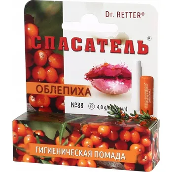 Rtěnka Balzám na rty s rakytníkem a mumiem, Ratownik, 4 g