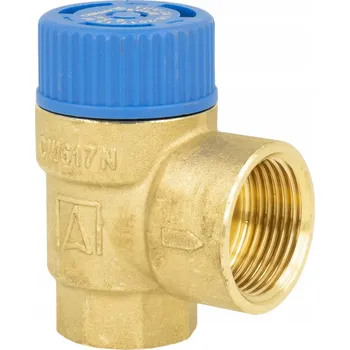 Ventil Afriso Pojistný ventil pro ohřívače vody (bojler) CWU MSW 6 bar 1/2" x 3/4" 42421
