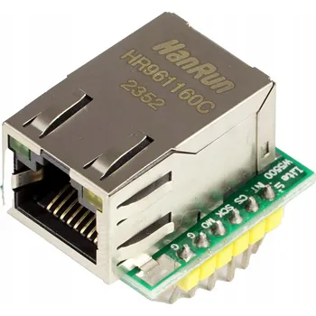 IP kamera Převodník Elektroweb W5550 MINI síťový modul Ethernet Wiznet 3.3V