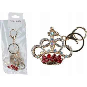 PŘÍVĚSEK NA KLÍČE NA KLÍČE PŘÍVĚSEK NA KABELKU KORUNA KRÁLOVNA DÁREK PRO NI