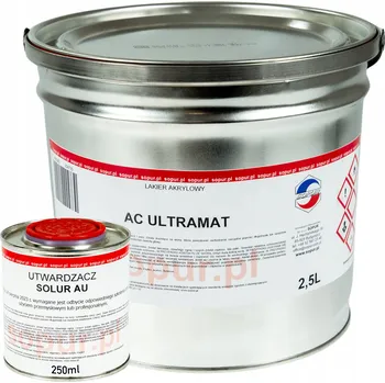 barva a nátěr na dřevo Lak na podlahy SOPUR solak AC bezbarvý ultramat 5L – efekt surového dřeva