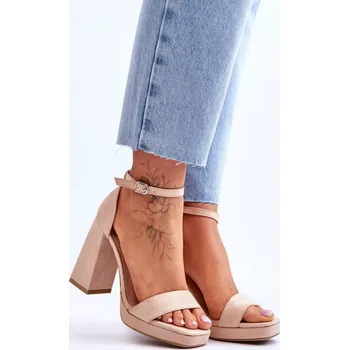 Dámské sandále Sandály na podpatku model 179871 Step in style 40