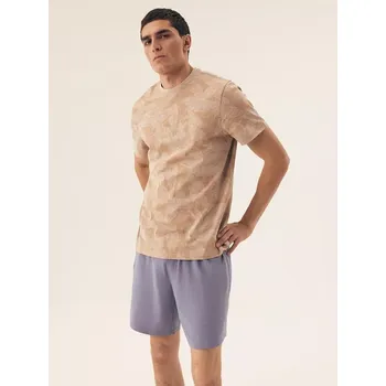 Pánské pyžamo Henderson Core 42599 Jižní pyžamo kr/r M-2XL nahý L