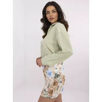 Dámská košile NM KS košile Y0826.69 pistácie jedna velikost