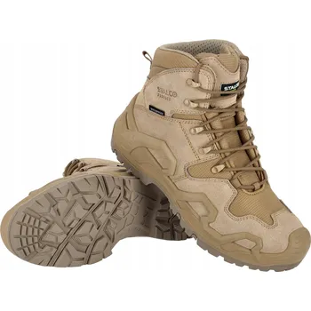 Pracovní obuv Pracovní kotníkové boty STALCO DEFENDER HIGH OB, tmavě béžové, vel. 46 s092205188