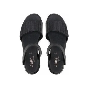 Dámské sandále Jana Dámské sandály černé JANA-8-28265-42 001 BLACK