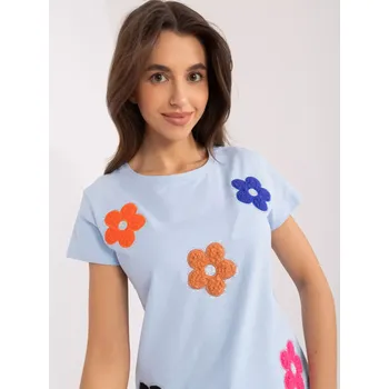 Dámská košile Halenka RV BZ 9622.16X světle modrá S/M