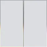 ZigBee Avatto TS60-EU-W2 dotykový spínač světla Dual TUYA (bílý).