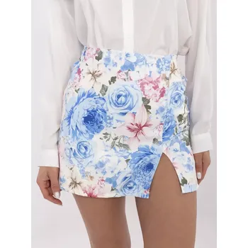 Dámské kraťasy Šortky DHJ SD A8933.12 bílo-modré XL