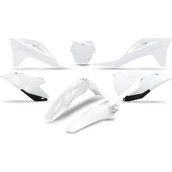 UFO sada plastů GAS GAS MC 125 / 250 '21-'23, EX 250 / 300 '21-'23, MC-F / EX-F 250 / 350 / 450 '21-'23 (bílá)