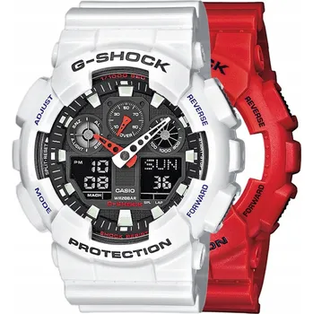 Hodinky Hodinky Casio G-Shock SET GA-100B-4AER + LUNETA 10347600 + ŘEMÍNEK 10347710 20