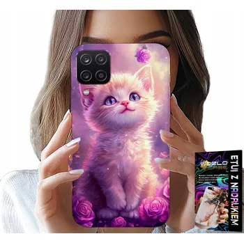 Pouzdro na mobilní telefon POUZDRO PRO SAMSUNG GALAXY A22 5G - ROZTOMILÉ KOTĚ, KOČKA, SE ZVÍŘÁTKY