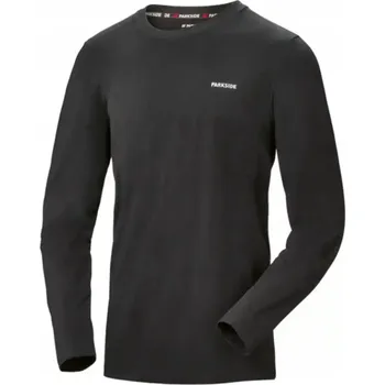 Pánské tričko Pánské Tričko s dlouhým rukávem, VEL. L, černé, Parkside