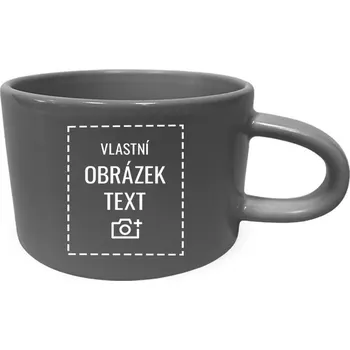 Hrnek Makronka, Barva Šedá, Velikost 200 ml, Canvas Hrnek Makronka 200 ml Bezvatriko.cz