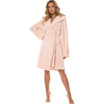 Dámský župan Župan 2416 Robin Apricot - L&L XL