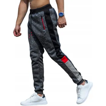 Recea pánské tepláky šedé, velikost XXL