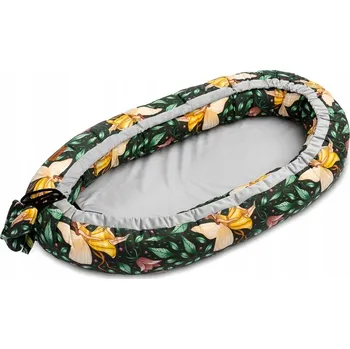 Hnízdečko pro miminko SENSILLO Hnízdečko kokon zavinovačka ohrádka Velvet 80x45