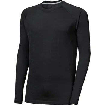 Pánské merino triko SENSOR Active No Logo raglan černé Barva: černá, Velikost: XXL