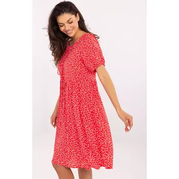 Dámské šaty Šaty D73771M30466A červené M
