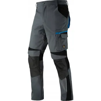 SOFTSHELLOVÉ KALHOTY DO PASU POWERFLEX ŠEDÉ VEL. 56