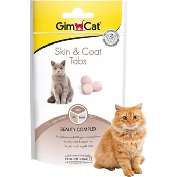 Pamlsek pro kočku Gimcat Skin Coat Pamlsek pro pro kočky na kůži a srst 40g