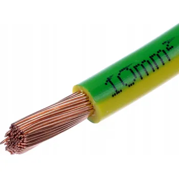 elektrický kabel Elektrický kabel Kulatý, ohebný (licna), instalační LgY Digma 1 x 10