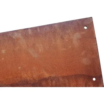Zahradní obrubník Ocelová pásovina z cortenu – Steel Border Corten 1,5/150&nbsp;- tloušťka 1,5 mm, výška 15&nbsp;cm, délka 1&nbsp;m