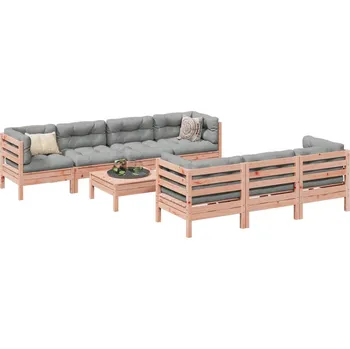 Zahradní lavice zahrada-XL 8dílná zahradní sedací souprava s poduškami masivní douglaska 3299329