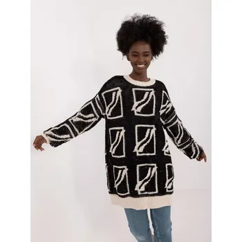 Dámský svetr Propojka BA SW 0277.02 černá jedna velikost