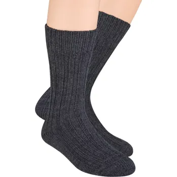 Pánské vlněné ponožky 085 tmavě modrá 41-43