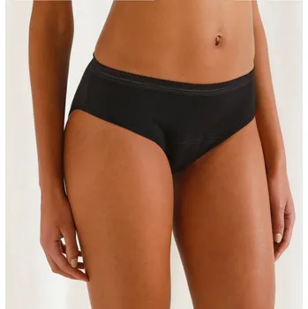 Menstruační kalhotky Athena Menstruační slipové kalhotky z bio bavlny Athena®, pro silnou menstruaci černá M