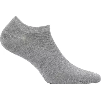 Pánské ponožky Pánské kotníkové ponožky BAMBOO se silikonem černá 43-46