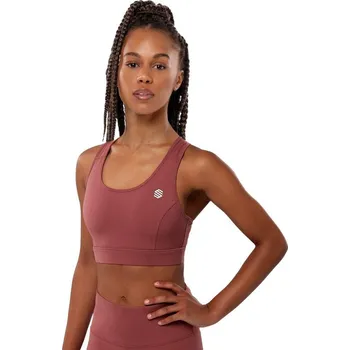 Dámské spodní prádlo SIROKO Sportovní podprsenka Effort Terakotová XL ORANŽOVÁ|ČERVENÁ