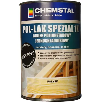 Lak na dřevo Polyuretanový lak POL-LAK Spezial 1K 1L lesk Chemstal