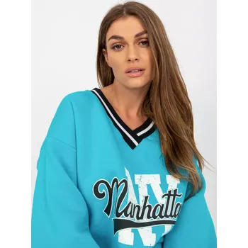 Dámská mikina Mikina EM BL 754.42P modrá jedna velikost