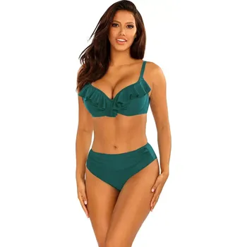 Dámské plavky Dámské dvoudílné plavky Canoy10 940A1 green - SELF Zelená 85/D